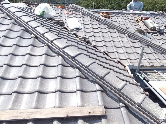 積み直し工事施工後